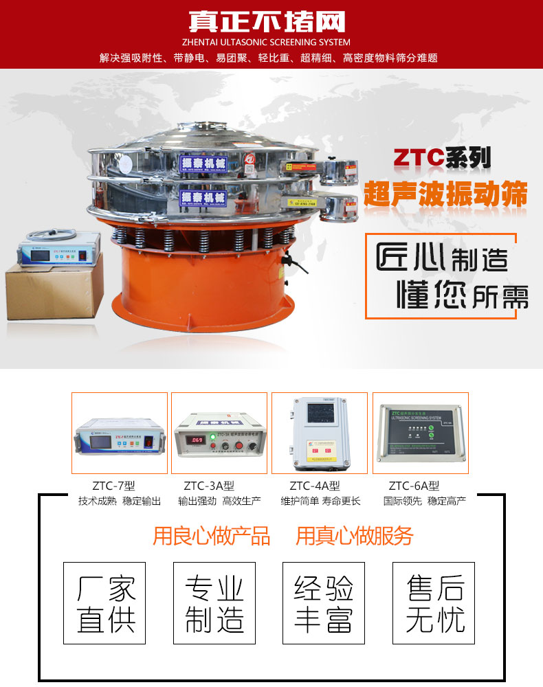 正負(fù)極電池材料超聲波振動(dòng)篩
